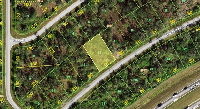 14745 Rothschild Ave, Port Charlotte FL, 33953 land for sale