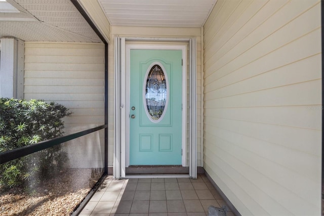 view of entrance to property