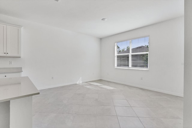 interior space with baseboards