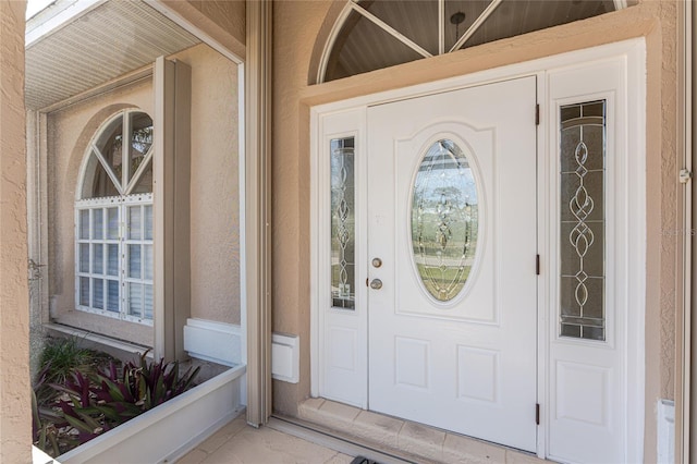 view of property entrance