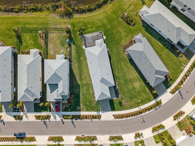 bird's eye view featuring a residential view