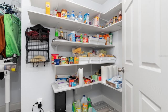 view of pantry