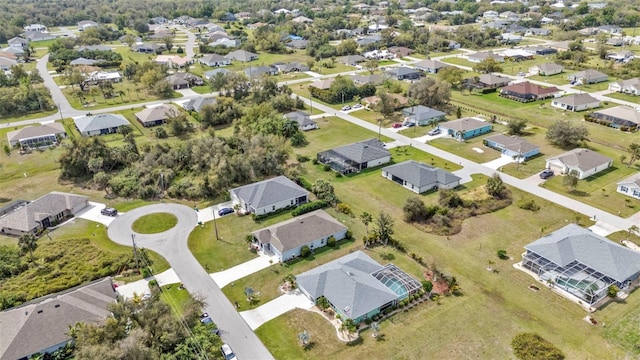 birds eye view of property featuring a residential view