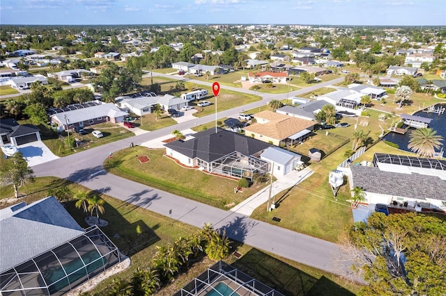 20339 Gentry Ave, Port Charlotte, FL 33952 - bird's eye view with a residential view