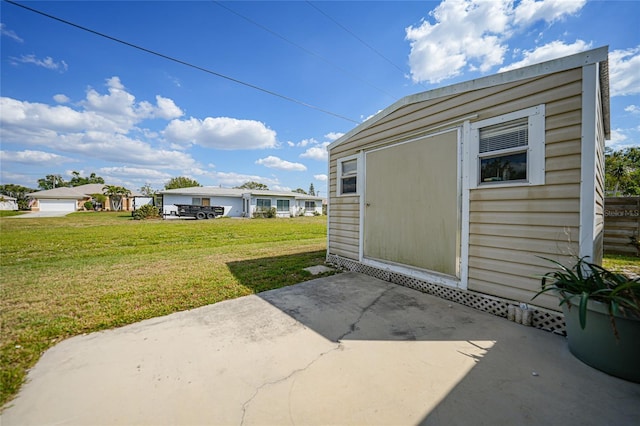 view of outdoor structure with an outdoor structure