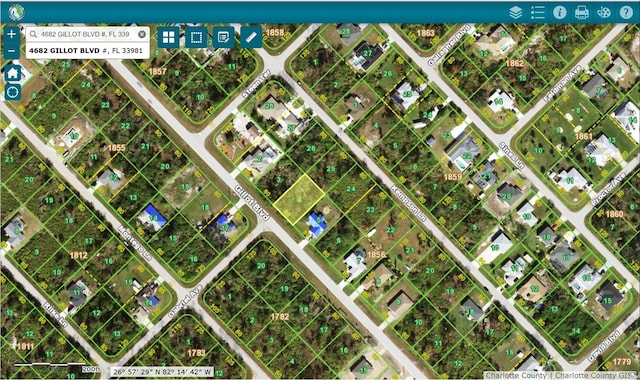 4682 Gillot Blvd, Port Charlotte FL, 33981 land for sale