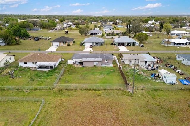 birds eye view of property featuring a residential view