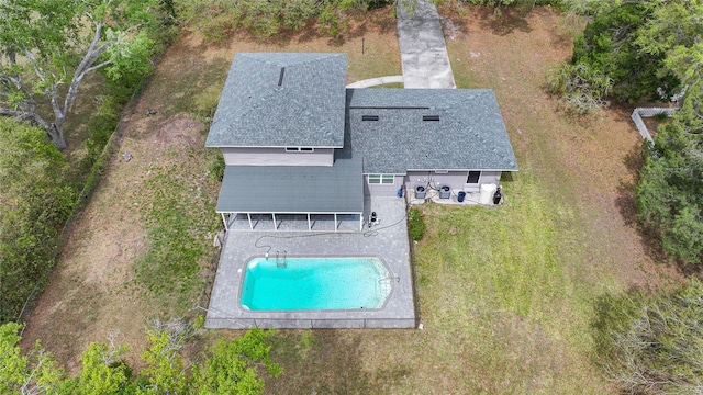 drone / aerial view
