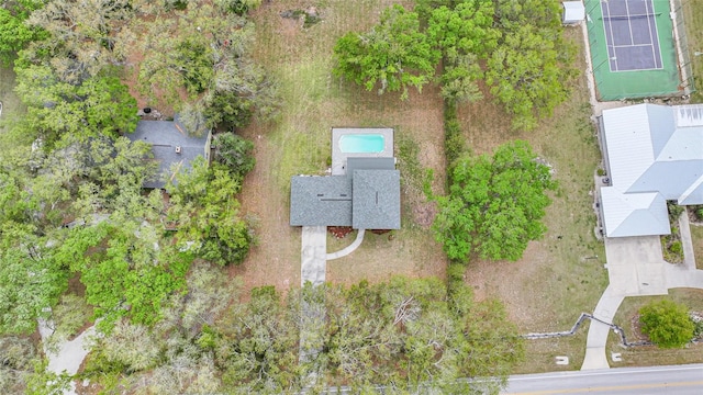 drone / aerial view