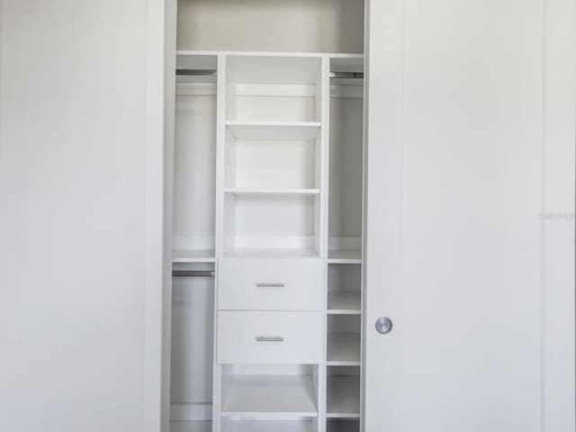 view of closet