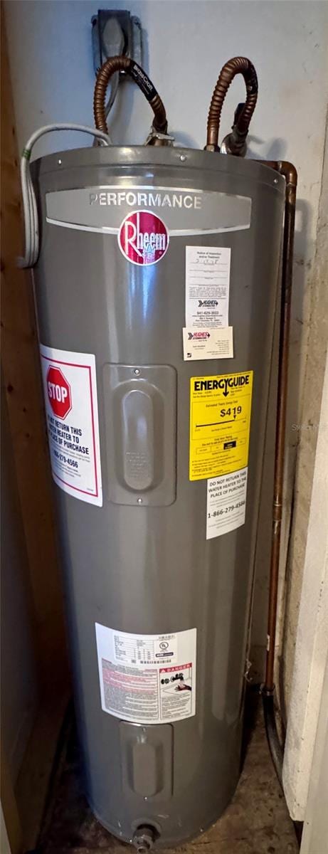 utilities with water heater