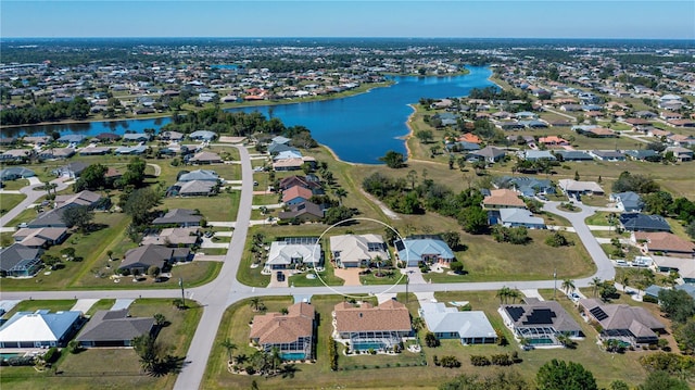 26089 Templar Ln, Punta Gorda, FL 33983 - aerial overview of property's location featuring a nearby body of water and nearby suburban area