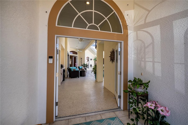 26089 Templar Ln, Punta Gorda, FL 33983 - entrance to property with stucco siding