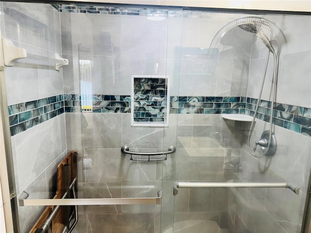 full bath with a stall shower