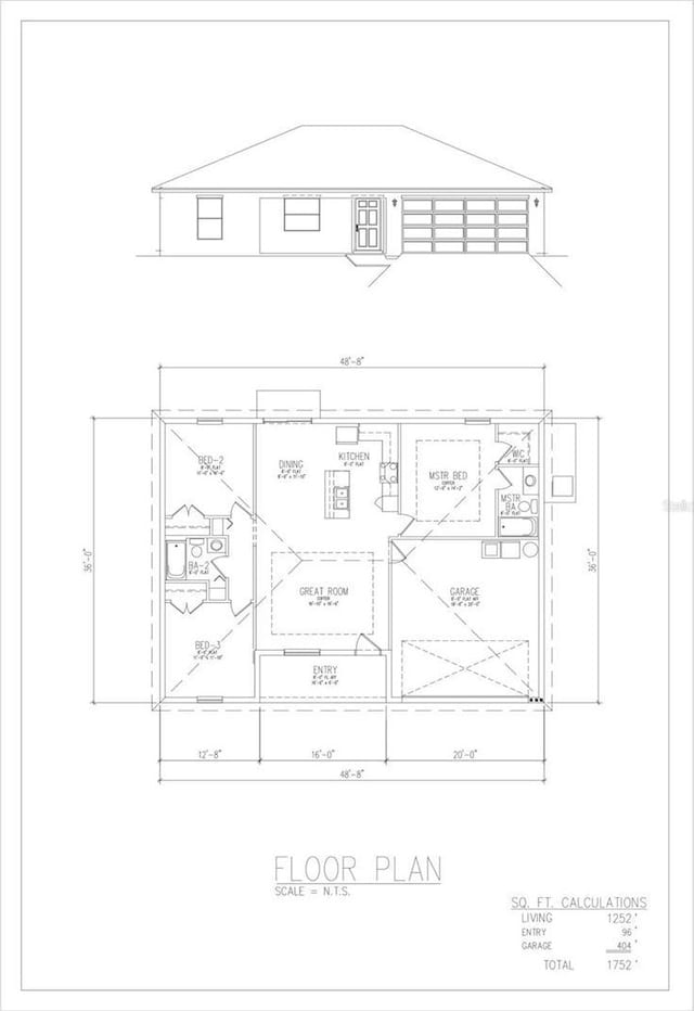 17331 Elmwood Ave, Port Charlotte, FL 33948 - view of floor plan / room layout