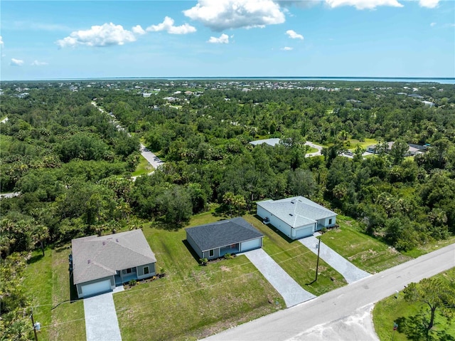 17331 Elmwood Ave, Port Charlotte, FL 33948 - aerial view of a heavily wooded area