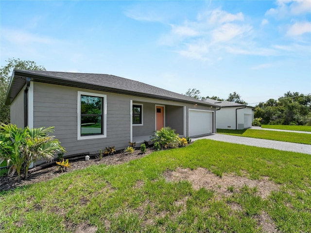 17331 Elmwood Ave, Port Charlotte, FL 33948 - single story home featuring a front lawn and driveway