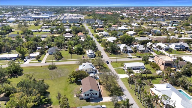 birds eye view of property featuring a residential view