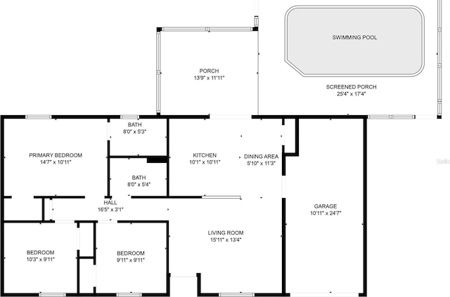 3436 Discovery Dr, Punta Gorda, FL 33983 - view of layout