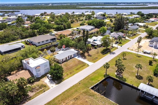 3436 Discovery Dr, Punta Gorda, FL 33983 - bird's eye view with a residential view and a water view