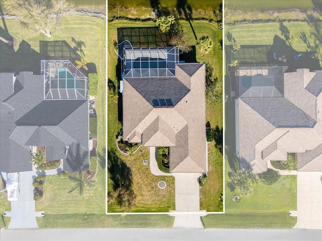 drone / aerial view