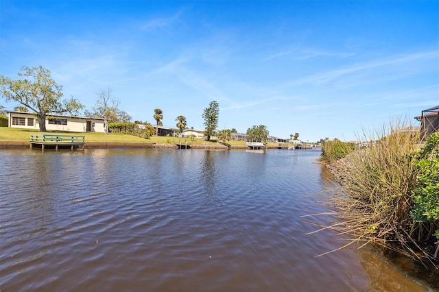 property view of water