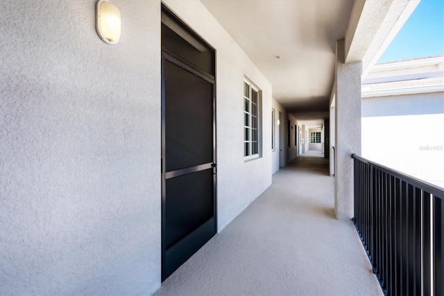 view of hallway