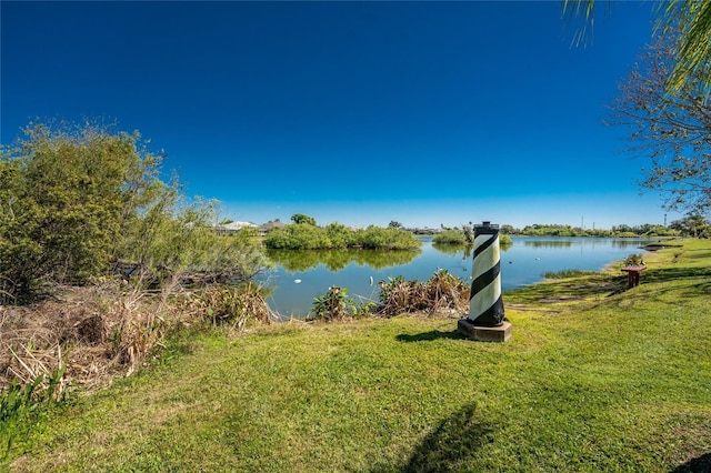 property view of water