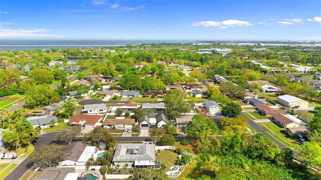 birds eye view of property featuring a residential view