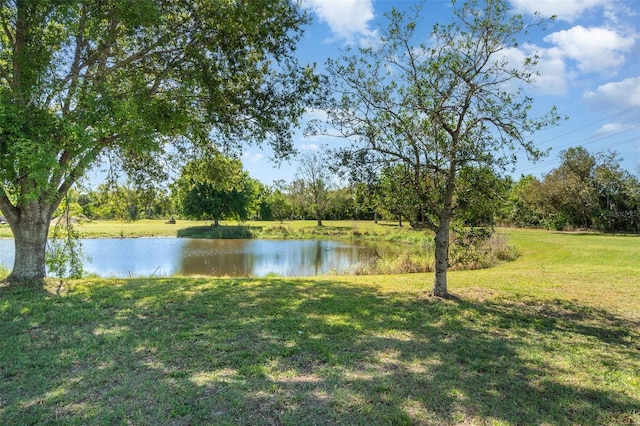 property view of water