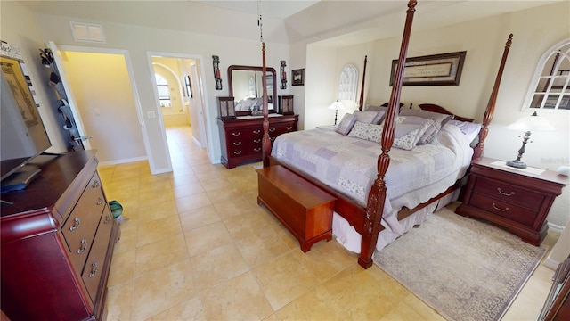 569 Royal Poinciana, Punta Gorda, FL 33955 - bedroom featuring baseboards and visible vents