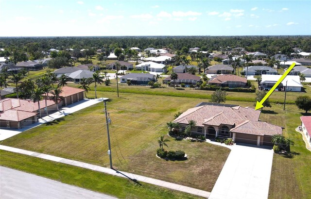 569 Royal Poinciana, Punta Gorda, FL 33955 - drone / aerial view featuring a residential view
