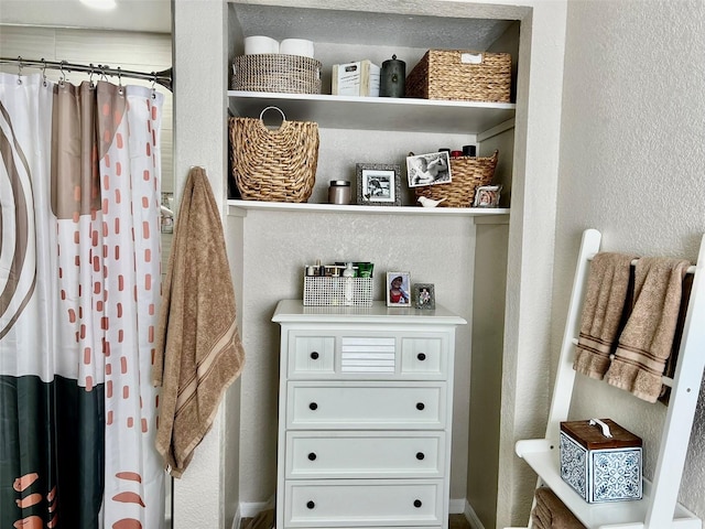 view of closet