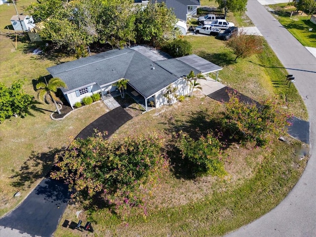 drone / aerial view