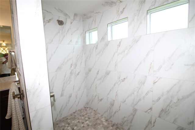 9529 Calumet Blvd, Port Charlotte, FL 33981 - full bath featuring a tile shower