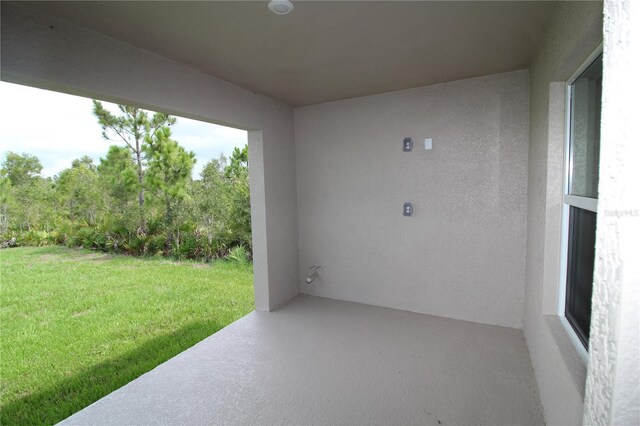 9529 Calumet Blvd, Port Charlotte, FL 33981 - view of green lawn featuring a patio