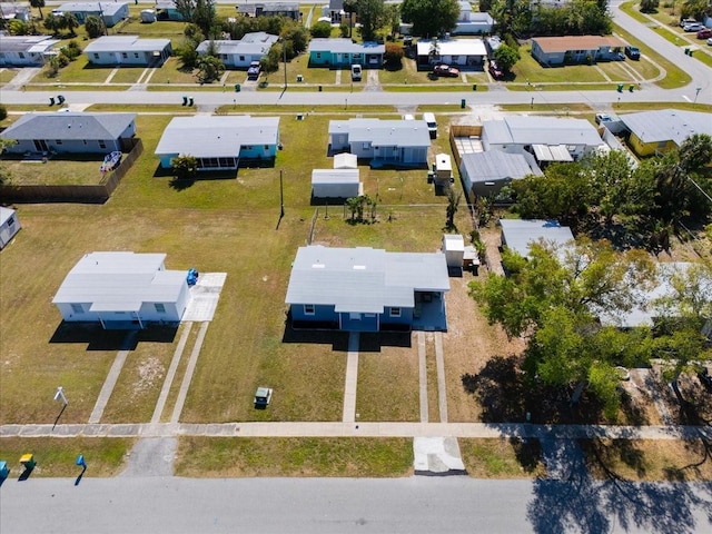 drone / aerial view featuring a residential view