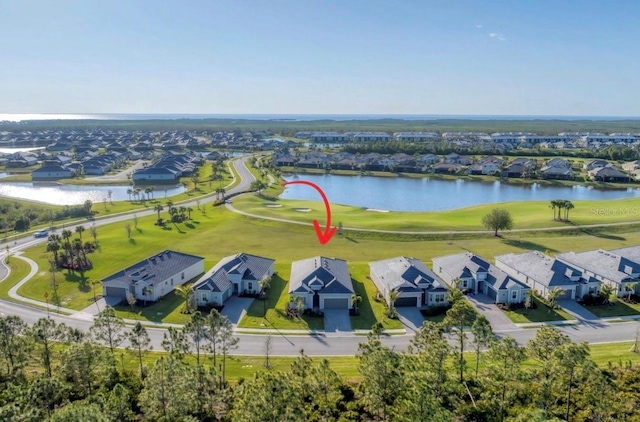 14381 Heritage Landing Blvd, Punta Gorda, FL 33955 - aerial view with a residential view and a water view