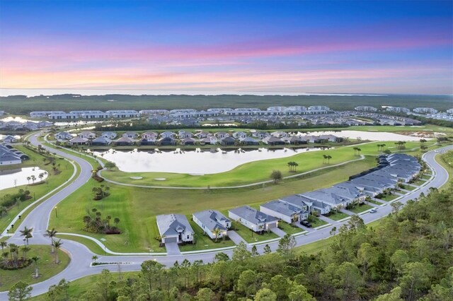 14381 Heritage Landing Blvd, Punta Gorda, FL 33955 - birds eye view of property with a residential view and a water view