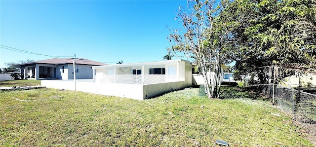 3372 Elkcam Blvd, Port Charlotte, FL 33952 - exterior space with a patio and a fenced backyard
