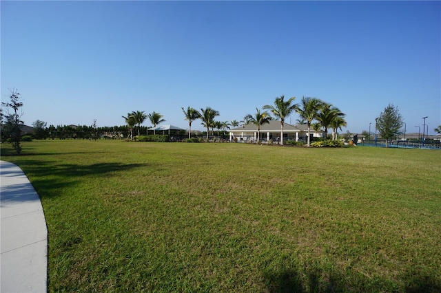 view of yard