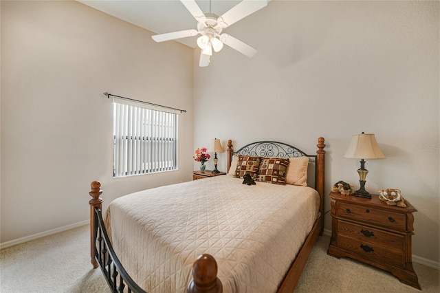 5036 San Rocco Ct, Punta Gorda, FL 33950 - carpeted bedroom with baseboards and ceiling fan