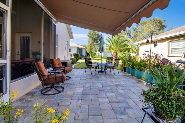 1701 Lastingham Ln, Port Charlotte, FL 33980 - view of patio with outdoor dining area