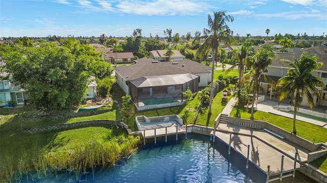 2716 SW 13th Ave, Cape Coral, FL 33914 - birds eye view of property with a residential view