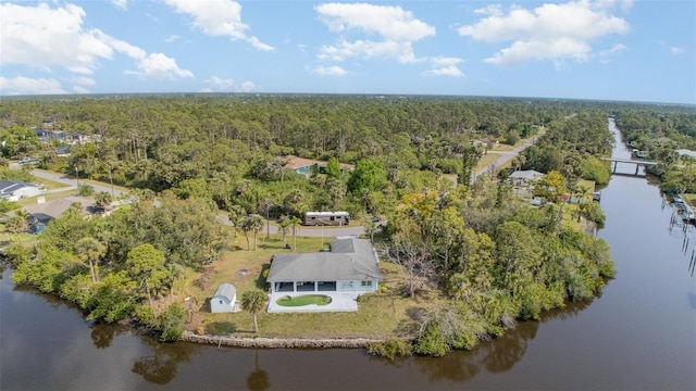 535 Ramblewood St, Port Charlotte, FL 33953 - drone / aerial view featuring a water view and a view of trees