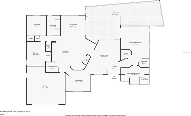 412 Panarea Dr, Punta Gorda, FL 33950 - plan
