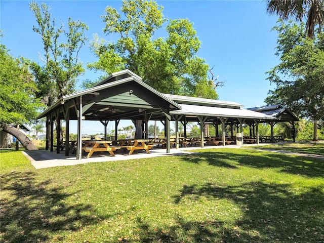 24259 Peppercorn Rd, Punta Gorda, FL 33955 - view of community featuring a gazebo and a lawn