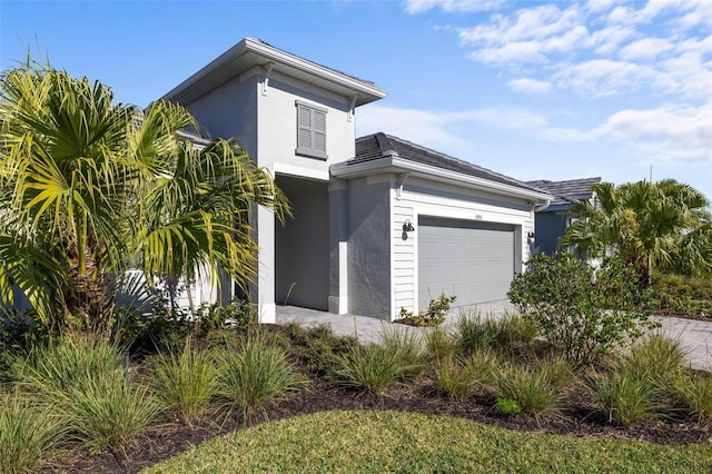 15931 Sugar Hill Dr, Punta Gorda, FL 33982 - view of front of house with stucco siding and an attached garage