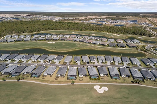 15931 Sugar Hill Dr, Punta Gorda, FL 33982 - bird's eye view with view of golf course and a residential view
