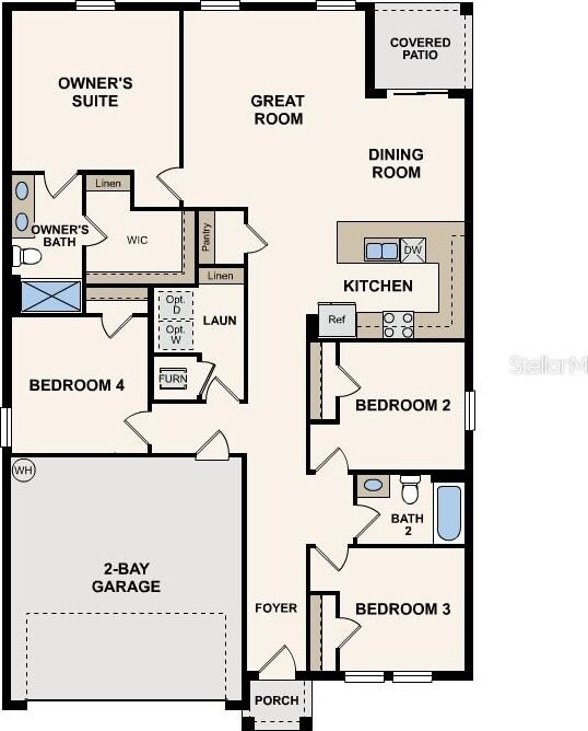24 Dorset Dr, Kissimmee, FL 34758 - floor plan
